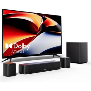 Aura A50 Pro 5.1 Kanallı Dolby Atmos, Surround, Uygulama Kontrolü, Ev Sinema Ses Sistemi, Subwoofer, 2 Surround Hoparlör, HDMI Earc/opt/aux/bt (U2523)