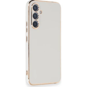 Samsung Galaxy A54 Kılıf Kenar Detaylı Yumuşak Parlak Silikon