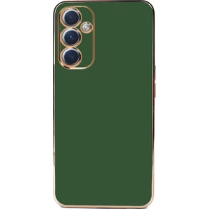 Samsung Galaxy A55 Kılıf Kenar Detaylı Yumuşak Parlak Silikon