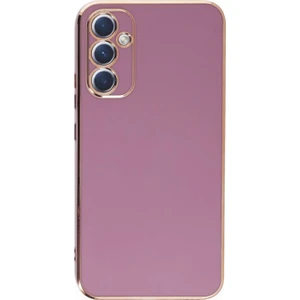 Samsung Galaxy A55 Kılıf Kenar Detaylı Yumuşak Parlak Silikon