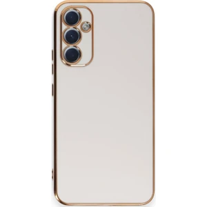 Samsung Galaxy A55 Kılıf Kenar Detaylı Yumuşak Parlak Silikon