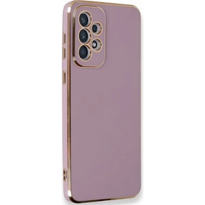 Samsung Galaxy A33 Kılıf Kenar Detaylı Yumuşak Parlak Silikon