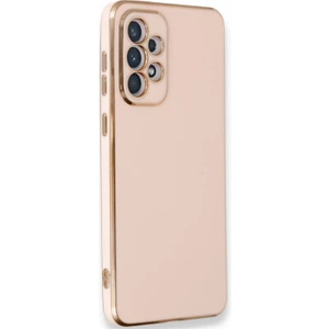 Samsung Galaxy A33 Kılıf Kenar Detaylı Yumuşak Parlak Silikon