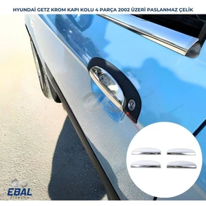 Ebal Oto Hyundai Getz Krom Kapı Kolu 4 Kapı 2002 Üzeri P.çelik
