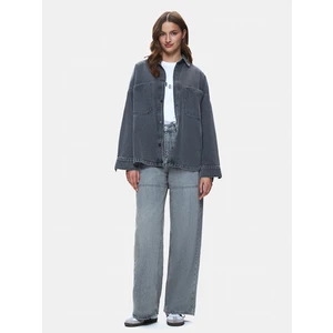 Kadın  Jeannıe Oversıze Jean Gömlek