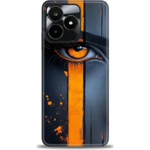 Kılıf Evreni Realme C53 Kılıf Hd Baskılı Kılıf + Seramik Tam Kaplayan Ekran Koruyucu 142