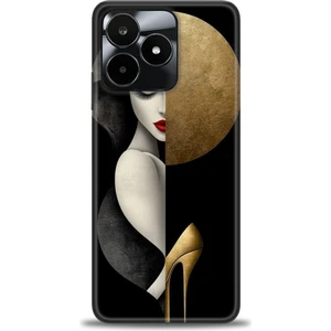 Kılıf Evreni Realme C53 Kılıf Hd Baskılı Kılıf + Seramik Tam Kaplayan Ekran Koruyucu 147