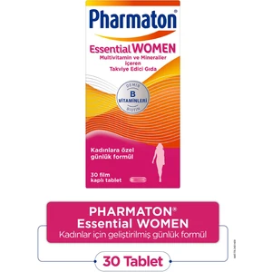 Essential Women 30 Tablet - Biotin, Demir, Vitamin B, Multivitamin ve Mineraller