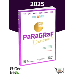 345-2025 Model 20 Adet Paragraf Denemesi