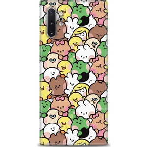 Kılıf Evreni Samsung Galaxy Note 10 Plus Hd Baskılı Kılıf + Seramik Tam Kaplayan Ekran Koruyucu 496