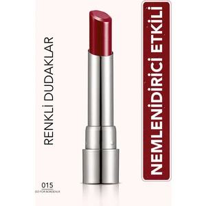 Sheer Up Yarı Saydam Renk Veren Nemlendirici Stick Parlak Ruj (015 Go For Bordeaux) 8682536012133