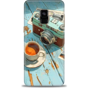 Kılıf Evreni Samsung Galaxy A8 2018 Hd Baskılı Kılıf + Seramik Tam Kaplayan Ekran Koruyucu 269