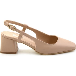 Bej  Kadın Klasik Topuklu Ayakkabı K01992152809