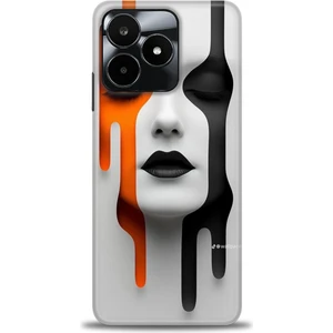 Kılıf Evreni Realme C53 Kılıf Hd Baskılı Kılıf + Seramik Tam Kaplayan Ekran Koruyucu 143