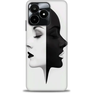 Kılıf Evreni Realme C53 Kılıf Hd Baskılı Kılıf + Seramik Tam Kaplayan Ekran Koruyucu 141