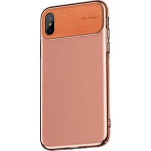 Comfortable Series Apple iPhone Xs Max Uyumlu Kılıf Turuncu