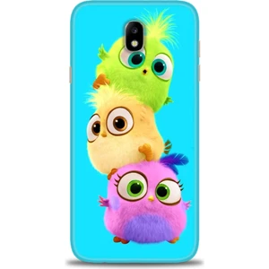 Samsung Galaxy J7 Pro Hd Baskılı Kılıf + Seramik Tam Kaplayan Ekran Koruyucu 369