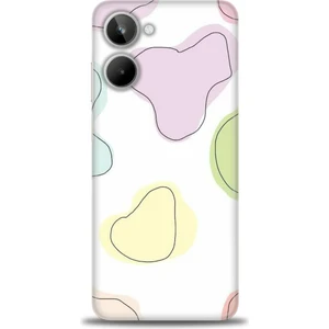 Kılıf Evreni Realme 10 4g Kılıf Hd Baskılı Kılıf + Seramik Tam Kaplayan Ekran Koruyucu 174