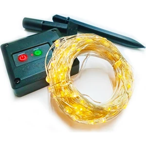 Güneş Enerjili Su Geçirmez 20 Metre Bahçe Veranda Balkon Teras Dekoratif 200 LED Işık