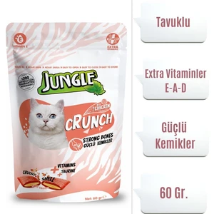 Crunch Kedi Ödül  Maması Güçlü Kemikler 60 gr