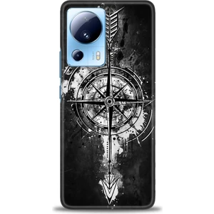 Xiaomi Mi 13 Lite Kılıf Hd Baskılı Kılıf + Seramik Tam Kaplayan Ekran Koruyucu 85