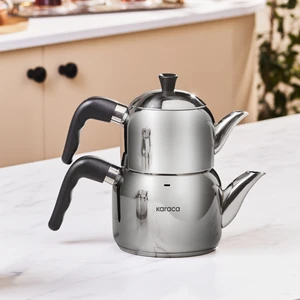 Nero Maxi Çaydanlık Takımı Siyah