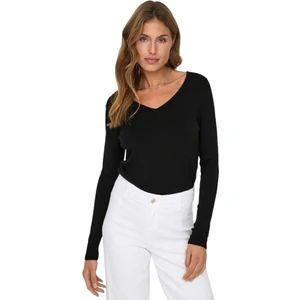 Kadın V Yaka Triko Kazak 15333990