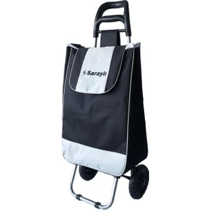 Lastik Tekerlekli Lüx Pazar Arabası