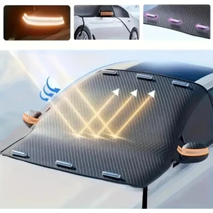 Manyetik Oxford Kumaş Araç Ön Cam Koruyucu Branda Araç Ön Cam Güneşlik Araç Kar Don Brandası