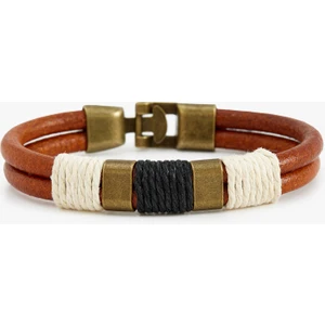 Iki Sıralı Ip Detaylı Bileklik