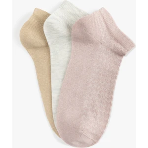 3'lü Basic Patik Çorap Seti