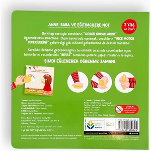 Kendim Için Ne Yapmalıyım? / Görgü Kuralları Serisi / Oyun Hamurlu Kitap Seti - Şeyda Apaydın