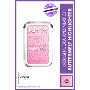 NYX Professional Makeup Buttermelt Highlighter Kremsi Pudra - 15 U Butta Werk