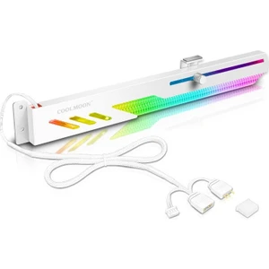 Coolmoon Gt8 Ekran Kartı Desteği -Beyaz