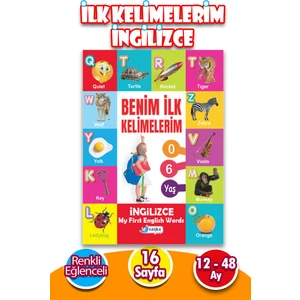 Ingilizce Benim Ilk Kelimelerim 12 - 48 Ay - 1 Adet - 16 Sayfa