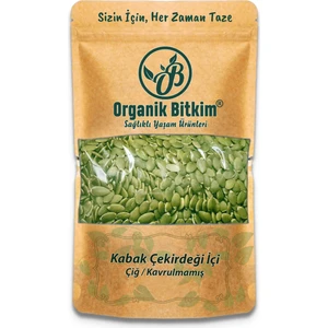 Organik Bitkim Kabak Çekirdeği Içi Çiğ 1. Kalite Saf Katkısız 100 gr