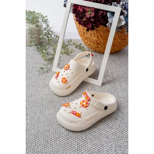 Unisex Çocuk Figürlü Sticker Sandalet-Terlik