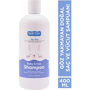 Göz Yakmayan Doğal İçerikli  Bebek ve Çocuk Şampuanı 400 ml
