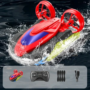 Hem Suda Hem Karada Kullanılabilen Stunt Drift Rc Tekne Oyuncak 2.4ghz Uzaktan Kumandalı Araba Amfibi Drift Araba