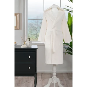 Woven Kapüşonlu Bornoz