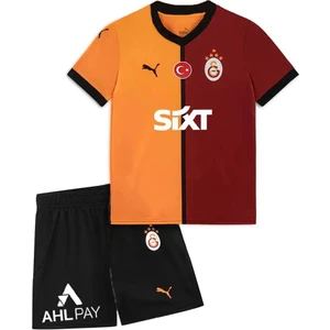Düz Kırmızı - Sarı Erkek Eşofman Takımı 77966801-GSK Home Minikit W/o S W/o