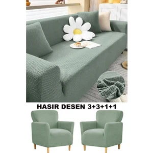 Bright Home 3.3.1.1 Koltuk Örtüsü | Koltuk Kılıfı Takımı |lastikli Esnek