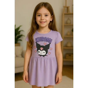 Kuromi Kız Çocuk Elbise