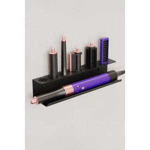 Dyson Airwrap-Multistyler Uyumlu Aksesuar Standı Paslanmaz Çelik,vida&bant Çift Montaj Seçeneği Raf