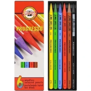 Progresso Kuru Boya Kalemi 6'lı Set