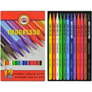 Progresso Kuru Boya Kalemi 12'li Set