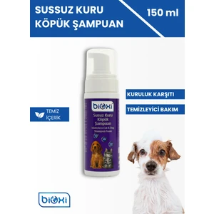 Bioxi® Susuz Kuru Köpük Şampuan 150 ml 5,07 Floz Köpük Pompalı