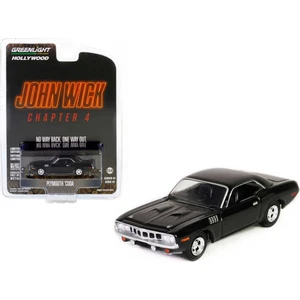 1/64 Hollywood Series 41- 1971 Plymouth 'cuda - John Wick: Chapter 4 (2023)