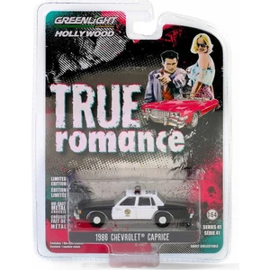 1/64 Hollywood Series 41- Los Angeles Police Department (Lapd) - 1986 Chevrolet Caprice - True Romance (1993)