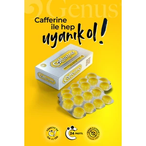 Cafferine, Kafein, Taurin ve C Vitamini Içeren Pastil Takviye Edici Gıda